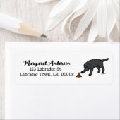 Black Labrador Friendly Rücksendeadresse (Insitu)