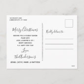 Black Labrador Frohe Weihnachten - Labrador Retrie (Rückseite)