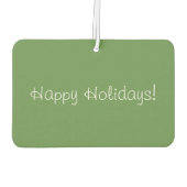 Black Labrador - Funny Labrador Christmas Freshene Autolufterfrischer (Rückseite)