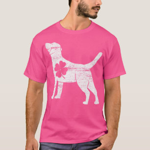 Black Labrador Irish Kleeblatt Saint Paddy's ST PA T-Shirt