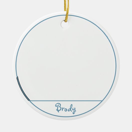 Black Labrador Kardinal Niedlich Dog Black Lab Keramik Ornament (Vorne)