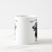 Black Labrador Keepsake Personalize Kaffeetasse (Mittel)