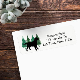 Black Labrador Kontur Evergreen Rücksendeadresse
