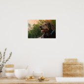 Black Labrador Poster (Küche)