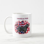 Black Labrador Pride Kaffeetasse (Links)