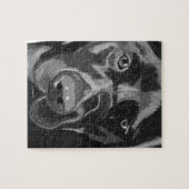 Black Labrador Puzzle (Horizontal)