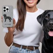 Black Labrador Retriever Dog Black Lab Hundelover Case-Mate iPhone Hülle