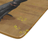 Black Labrador Retriever Dog Lover Gift Schneidebrett (Ecke)