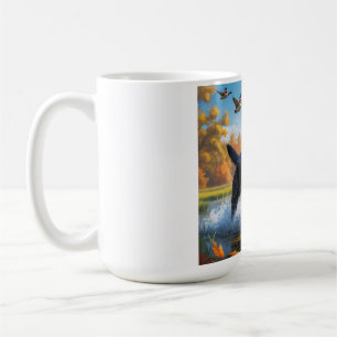 Black Labrador Retriever Elegante Breed Coffee Tas Kaffeetasse