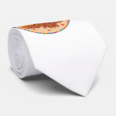 Black Labrador Retriever Halloween Krawatte (Gerollt)