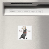 Black Labrador Retriever Koch Magnet (In Situ (Geschirrspüler))