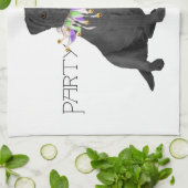 Black Labrador Retriever Küchentuch (Gefaltet)