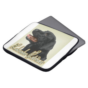 Black Labrador Retriever Kunstgeschenke Laptopschutzhülle
