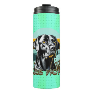 Black Labrador Retriever   LABRADOR MAMA Thermosbecher