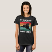 Black Labrador Retriever Labrador Trainer Vin T-Shirt (Vorne ganz)
