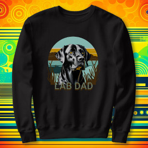 Black Labrador Retriever LABRADOR VATER Sweatshirt
