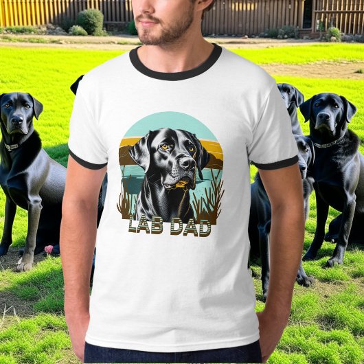 Black Labrador Retriever | LABRADOR VATER T-Shirt