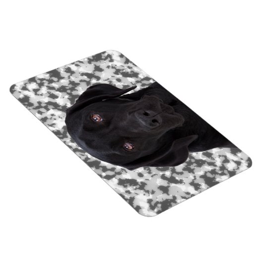Black Labrador Retriever Magnet (Rechte Seite)