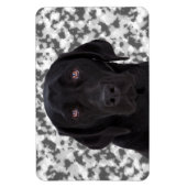 Black Labrador Retriever Magnet (Vertikal)