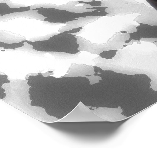 Black Labrador Retriever Poster (Ecke)