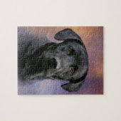 Black Labrador Retriever Puzzle (Horizontal)