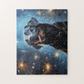 Black Labrador Retriever Puzzle (Vertikal)