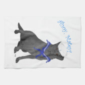 Black Labrador Retriever Sailor Geschirrtuch (Horizontal)
