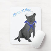 Black Labrador Retriever Sailor Mousepad (Mit Mouse)