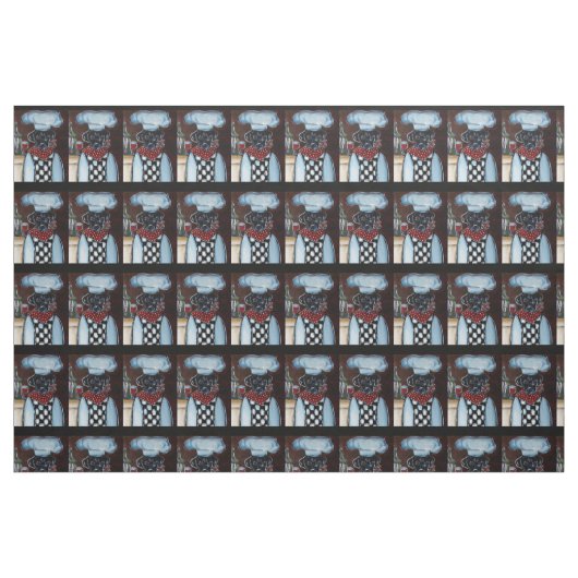Black Labrador Retriever Stoff (Fat Quarter (45,7 x 55,9 cm))