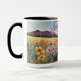 Black Labrador Retriever Sunrise Combo Tasse