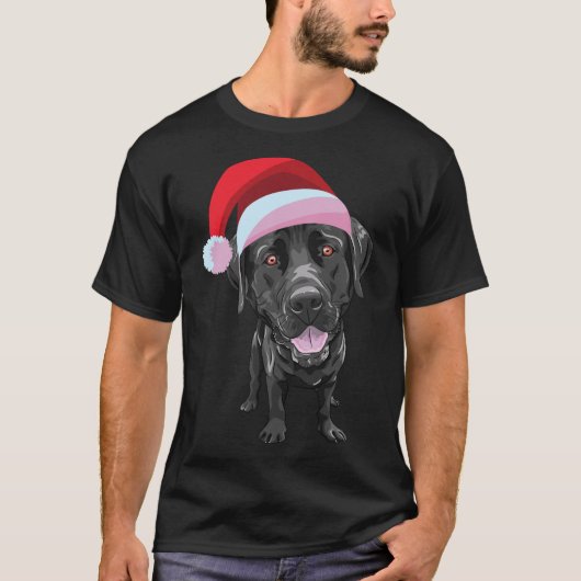 Black Labrador Retriever T-Shirt (Vorderseite)