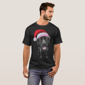 Black Labrador Retriever T-Shirt (Vorne ganz)