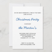 Black Labrador Retriever Weihnachten Niedlicher We Einladung (Rückseite)