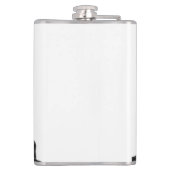 Black Labrador Retriever Welppy T - Shirt Throw Pi Flachmann (Rückseite)