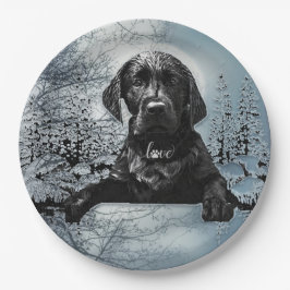 Black Labrador Retriever Welppy T - Shirt Throw Pi Pappteller