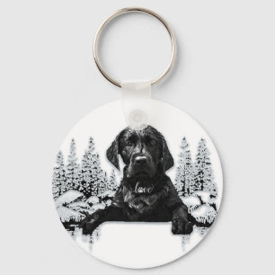Black Labrador Retriever Welppy T - Shirt Throw Pi Schlüsselanhänger