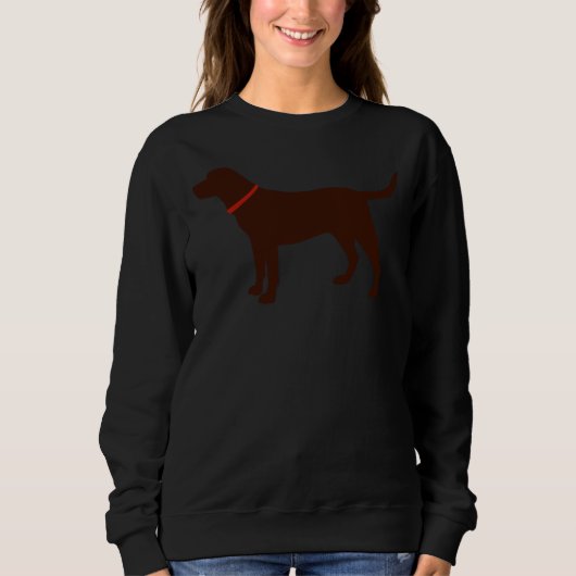 Black Labrador Sweatshirt (Vorderseite)