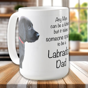 Black Labrador Vater - Vatertag - Hunde Vater Kaffeetasse