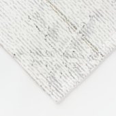 Black Labrador Weihnachten Fleecedecke (Ecke)