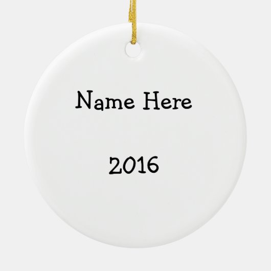 Black Labrador Weihnachtsschmuck (Hinten)