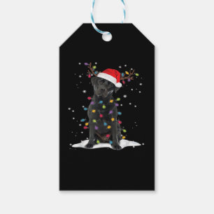 Black Labrador Xmas Hund Weihnachtsbaum Light Clas Geschenkanhänger
