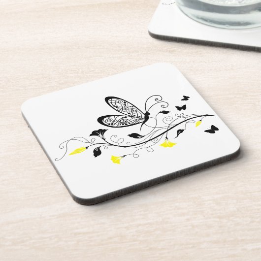 Black Lace Butterfells 3 Untersetzer (Linke Seite)