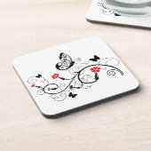 Black Lace Butterfells 4 Untersetzer (Linke Seite)