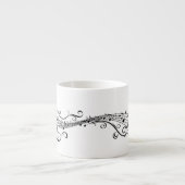 Black Lace Butterfells 6 Musical Espressotasse (Vorderseite)