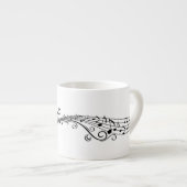 Black Lace Butterfells 6 Musical Espressotasse (Vorderseite Rechts)