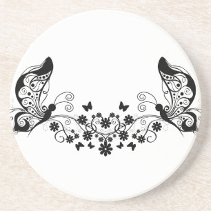 Black Lace Butterfells 8 Sandstein Untersetzer