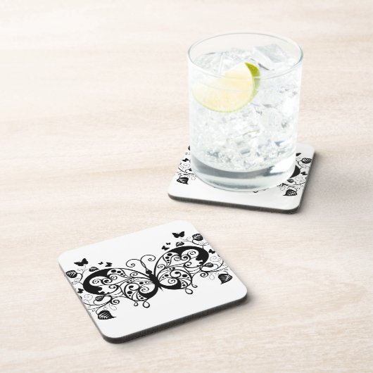 Black Lace Butterfells 9 Getränkeuntersetzer (Rechte Seite)