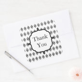 Black Lace Danke Stickers (Umschlag)