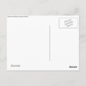 Black Lace Elderberry Postkarte (Rückseite)