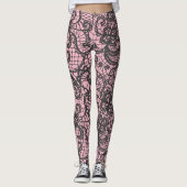 Black Lace Leggings (Vorderseite)